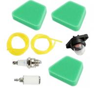 VRTYVEYBB Tornillo de tubo doble para línea de combustible de 2 pies para McCulloch para Poulan para Snapper para motosierras artesanales, piezas de herramientas de jardín