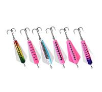 VRTYVEYBB VIB - Señuelos de pesca para diablo, cebo giratorio Canberra, asesino de Tasmania, cebo de agua salada, 5,6-7,6 cm, 20-26 g, ABS/metal