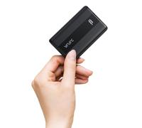 VRURC Slimmest External Battery 10000mAh, 20W Quick Charge External Battery, PD3.0 & QC4.0 USB C Portable Charger, Compact with 3 outputs, LED Powerbank for iPhone/Smartphones/Tablet etc