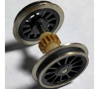 VRX Rotary 2 ruedas eje tren locomotora 4130 BR 144 recambio compatible con Roco