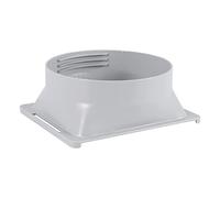 Vryzmo Acoplador de Manguera de Escape de Aire Acondicionado PortáTil Adaptador de Ventana Unidad de Aire Acondicionado Conector de Tubo Piezas y Accesorios Cuadrado a Redondo