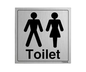 VSafety 71050AM-ACBRSH 150 mm x 150 mm - 3 mm Aluminio Cepillado Comp, Gris, 150mm x 150mm