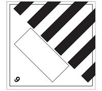 VSafety Señal de peligro de numeración de sustancias de peligro 9 de las Naciones Unidas (paquete de 3), 250 mm x 250 mm, 3