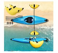 VSAQLNWZ Estabilizador De Kayak Inflable, Brazo Ajustable Flotadores Proa Kayak, Uso Versátil Estabilizador De Estabilizador para Kayak 3 Colores Según Tu Estilo,Yellow