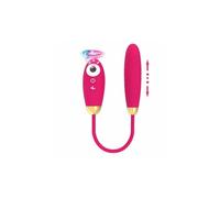 VSCNOVELTY Clitoral vibe with vibrating egg, Vibrador Doble Estimulación, Multicolor
