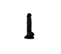 VSCNOVELTY Consolador Realista Negro 17,8 cm
