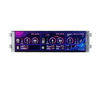 VSDISPALY Pantalla LCD IPS 1920x515 FHD de 12.6 pulgadas compatible con mini entrada de video HD-MI segundo monitoreo para computadora D41 PC Case DIY Extra LCD Display