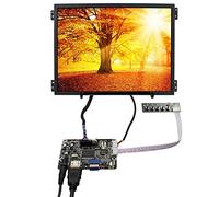 VSDISPLAY 10.4 Pulgadas 1024X768 VS104T-004A IPS Pantalla LCD y VGA AV LVDs Tablero de Controlador KYV-N5 V3, reemplazo para Monitor G104XVN01.0 G104X1-L03