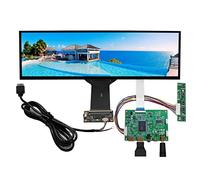 VSDISPLAY 12,6 Pulgadas 1920x515 NV126B5M-N41 IPS Monitor de Pantalla táctil capacitiva y Placa controladora EDP