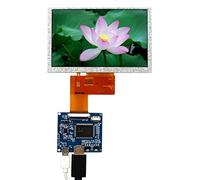 VSDISPLAY 5 Pulgadas VS050T-006A 800x480 1000nit Alto Brillo IPS LCD Monitor y Controlador Tablero TTL 40 Pin