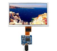 VSDISPLAY 8 Pulgadas ZJ080NA-08A 1024x600 500nit 40pin TN Pantalla LCD y Tablero Controlador VS-TY2660V1-853