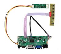 VSDISPLAY HD-MI DVI VGA Audio LCD Controlador Junta Trabajo para 14.9 "1280x390 LTA149B780F 30 PIN LVDS Interfaz 2CCFL Retroiluminación LCD Pantalla