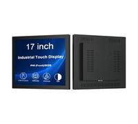 VSDISPLAY Monitor de pantalla táctil industrial de 17 pulgadas, 1280 x 1024, 250 nits, frontal IP65, táctil de 10 puntos, relación de aspecto 5:4, gran rango de temperatura
