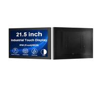 VSDISPLAY Monitor Industrial Táctil Full HD 21.5 pulgadas, 1920×1080, 300 liendres, IP65 frontal, 10 puntos táctil