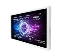 VSDISPLAY Monitor LCD blanco de 10.1 pulgadas 1280 x 800 IPS PC Case Monitoreo de pantalla GPU CPU RAM Datos, como pantalla secundaria para PC Case Computer Laptop