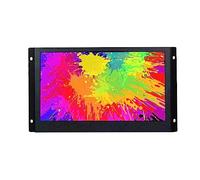 VSDISPLAY Monitor LCD Industrial IPS de 11.6 Pulgadas 1366x768 4:3 400 nits, Entrada de Video VGA, Carcasa de Metal con Soporte