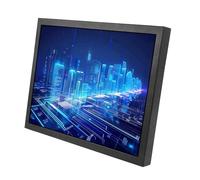 VSDISPLAY Monitor LCD Industrial IPS portátil 4:3, Pantalla de 15 Pulgadas, 1024x768, 1000 nits, con Panel de Control VGA DVI H/D, Carcasa metálica con Soportes