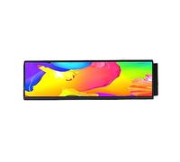 VSDISPLAY Monitor LCD IPS de 12.6 Pulgadas, Pantalla de 1920 x 515 con Kit de Cable Mini HD-MI a HD-MI, Apto para Pantalla de Carcasa de PC Y60 DIY