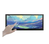VSDISPLAY Monitor LCD táctil de 10,3 Pulgadas (1920x720) con Barra Estirada