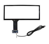 VSDISPLAY Panel de Sensor táctil Capacitivo de 12.3 Pulgadas, para Pantalla LCD de 12.3 Pulgadas 1920x720 HSD123KPW2-D10, Soporte de 10 Puntos Muti-Touch