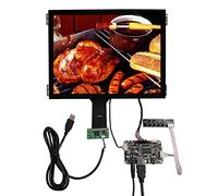 VSDISPLAY Panel táctil Capacitivo IPS de 10.4 Pulgadas 1024 x 768 y Tablero Controlador LVDs, para simulador de Vuelo, Monitor de Videojuegos