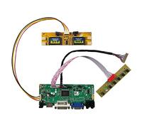 VSDISPLAY Placa DVI VGA Audio LVDS para Pantalla LCD de 15" 1024 x 768