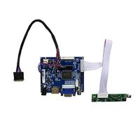 VSDISPLAY Tarjeta de regulador LCD de Entrada VGA AV para HT140WXB LTN156AT02 Panel LCD de 14" 15.6 '1366x768 con retroiluminación LED