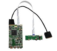 VSDISPLAY USB C Placa de Control para Pantalla LCD de 15.6 Pulgadas 3840x2160 4K EDP NV156QUM-N32 NV156QUM-N72 LQ156D1JW31 B156ZAN03.1