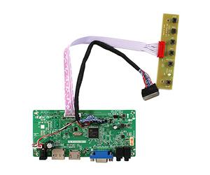 VSDISPLAY VGA DP LVDs Junta Controladora ME.RT2525.EB818 para 15.6 "17.3" 1920x1080 40pin B156HW02 LP156WF1 N156HGE-L11 LP173WF1 B173HW01 N1 N1 3HGE-L Pantalla LCD 21
