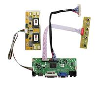 VSDISPLAY VGA DVI Tarjeta de regulador del LCD de la Entrada de Audio para M215HW03 21.5 "1920x1080 4CCFL Panel del LCD