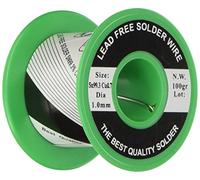 Vse 420246 - Alambre de soldadura (1 mm, sin plomo, 99,3% SN, 0,7% CN, 100 g)