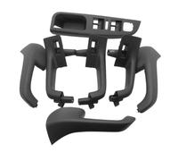 VSESTCDPB 1K0 868 040B 7PCS Negro Manija Interior Puerta Ventana Agarrador Interruptor Bisel Cubierta Reposabrazos para Golf para GTI para Jetta Mk5 2005-2010 Manija Interior Puerta