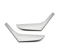 VSESTCDPB 5K 4868039 A82V Puerta Interior del Coche Izquierda Derecha Tirador Manija Cubierta Trim para VW para Golf 6 para GTI 2009-2014 Manija Interior Puerta(Plata 1 par)
