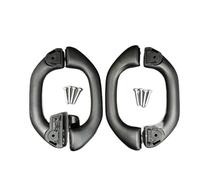 VSESTCDPB 6N0857607L 6N0857607K Negro Interior Techo Agarrador Manija para VW para Golf 4 para GTI R32 para Polo 9N para Jetta MK4 para Bora A4 Manija Interior Puerta(2pc Front 2pc Rear)