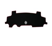 VSESTCDPB Alfombrilla para salpicadero de Coche para Peugeot 107 Cubierta Salpicadero Alfombras Alfombras Accesorios Coche(Rojo)