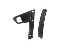 VSESTCDPB Base De Manija De Puerta Interior Delantera De Coche ABS Cubierta De Adorno Negro Plateado para N&issan para Qashqai J10 2007-2015 Manija Interior Puerta(Left Black Handle)