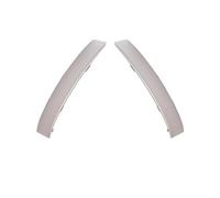 VSESTCDPB Base De Manija De Puerta Interior Delantera De Coche ABS Cubierta De Adorno Negro Plateado para N&issan para Qashqai J10 2007-2015 Manija Interior Puerta(2PCS Cover-Silver)
