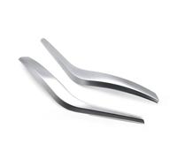 VSESTCDPB Cubierta De La Manija De La Puerta Izquierda Derecha para El Interior del Coche para B&MW X1 E84 2010-2016 Manija Interior Puerta(Plata 2 Piezas)