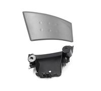 VSESTCDPB Cubierta Manija Interior Gris Hebilla Puerta Cubierta Pasamanos Base Reposabrazos Puerta Negro para Peugeot 107 2005-2014 Manija Interior Puerta(Right Gray Cover LH Cover and Base)