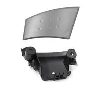 VSESTCDPB Cubierta Manija Interior Gris Hebilla Puerta Cubierta Pasamanos Base Reposabrazos Puerta Negro para Peugeot 107 2005-2014 Manija Interior Puerta(Right Gray Cover RH Cover and Base)