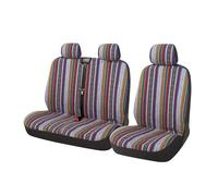 VSESTCDPB Fundas De Asiento Protectoras para N&issan para Interstar para Primastar Funda Asiento Coche(Plazas)