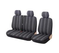 VSESTCDPB Fundas De Asiento Protectoras para N&issan para Interstar para Primastar Funda Asiento Coche(Asiento Gris)