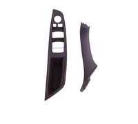 VSESTCDPB Juego Manijas Ajuste Panel Reposabrazos Puerta Delantera Interior para B&MW Serie 5 F10 / F11 / F18 520 523 525 528 530 535 2010-2017 Manija Interior Puerta(Moka LHD 2PCS)