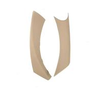 VSESTCDPB Manija Agarre Panel Puerta Interior Coche/Derecha Reposabrazos Cubierta Textura Carbono para B&MW E90 E913-Series Sedan Wagon 2004-2012 Manija Interior Puerta(Beige Derecha)