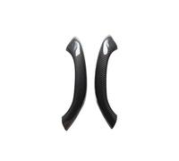 VSESTCDPB Manija de puerta interior Para X1 X2 F48 F49 Manija Interior Del Coche Reposabrazos De La Puerta Interior Panel Tirar 51417417513(Fibra de carbon)