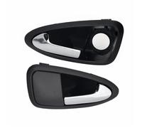 VSESTCDPB Manijas De Puerta Negras Izquierda/Derecha Manijas De Puerta Interiores Automáticas ABS 6J1837113AAH1 para Asiento para Ibiza 6J 2010-2022 Manija Interior Puerta(par Frontal)