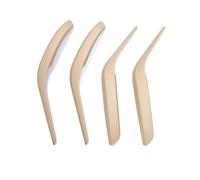 VSESTCDPB para B&MW X1 E84 2010-2016 LHD RHD Cubierta De Manija De Puerta Interior Juego De Adornos Manija Interior Puerta(Beige 4pcs Set)