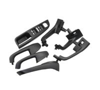VSESTCDPB para Golf para GTI para Jetta Mk5 2005-2010 7PCS Negro Manija Interior Puerta Ventana Agarrador Interruptor Cubierta Bisel Reposabrazos 1K0 868 040B Manija Interior Puerta