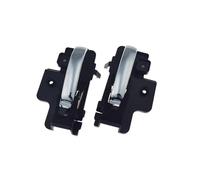 VSESTCDPB para Jeep para Compass para Patriot 2007-2011 1DC19SZ0AB 1DC18SZ0AB Manija Interior De La Puerta Cromada Izquierda Derecha Manija Interior Puerta(LH RH 2PCS)