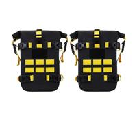 VSESTCDPB para RNINET R1200GS LC R1250GS F750GS F850GS ADV F900XR Bolsa Colocación Herramientas Reparación Bolsas Impermeables Marco Lateral Alforja Lateral de Moto(2 Piece Black Yellow)